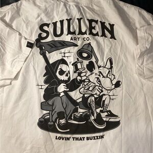 Sullen Art Co. White Graphic Tee -